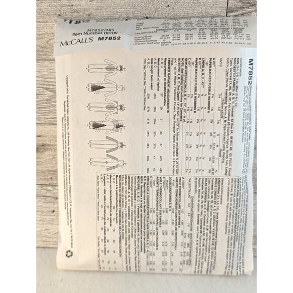 Childs Sewing Patterns 6 In Lot - Picture 14 of 14